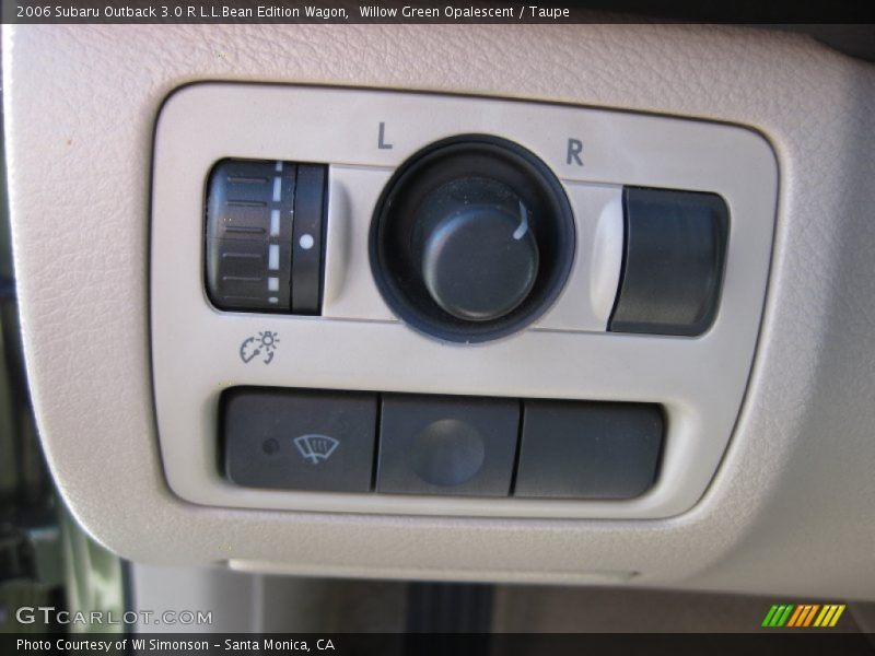 Willow Green Opalescent / Taupe 2006 Subaru Outback 3.0 R L.L.Bean Edition Wagon
