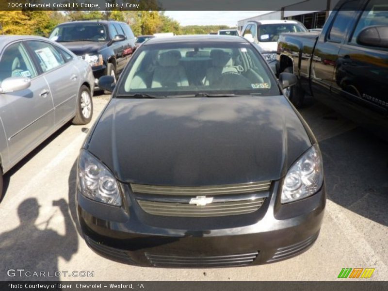 Black / Gray 2006 Chevrolet Cobalt LS Coupe