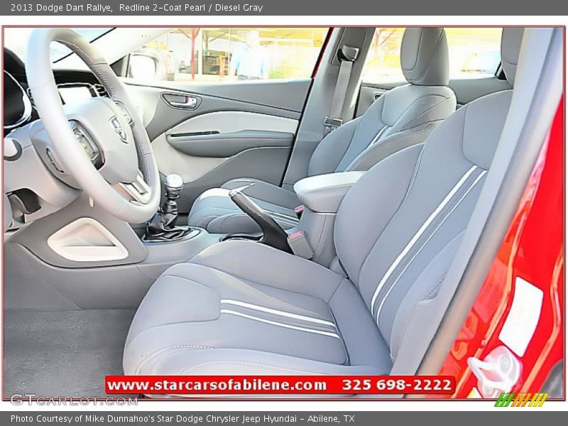 Redline 2-Coat Pearl / Diesel Gray 2013 Dodge Dart Rallye