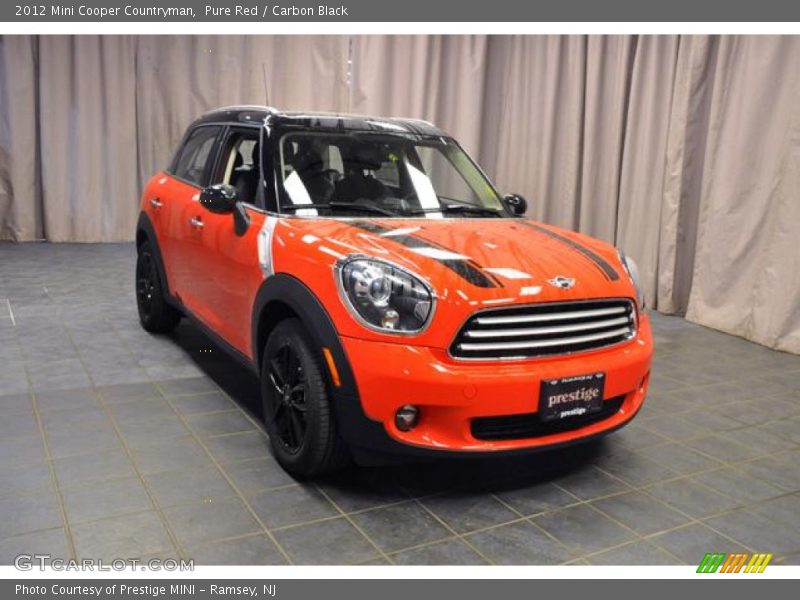 Pure Red / Carbon Black 2012 Mini Cooper Countryman