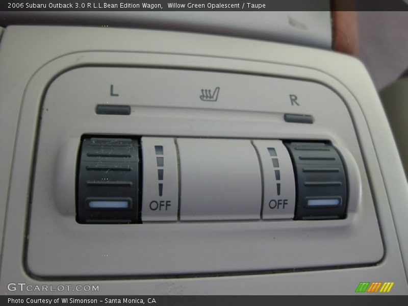 Willow Green Opalescent / Taupe 2006 Subaru Outback 3.0 R L.L.Bean Edition Wagon