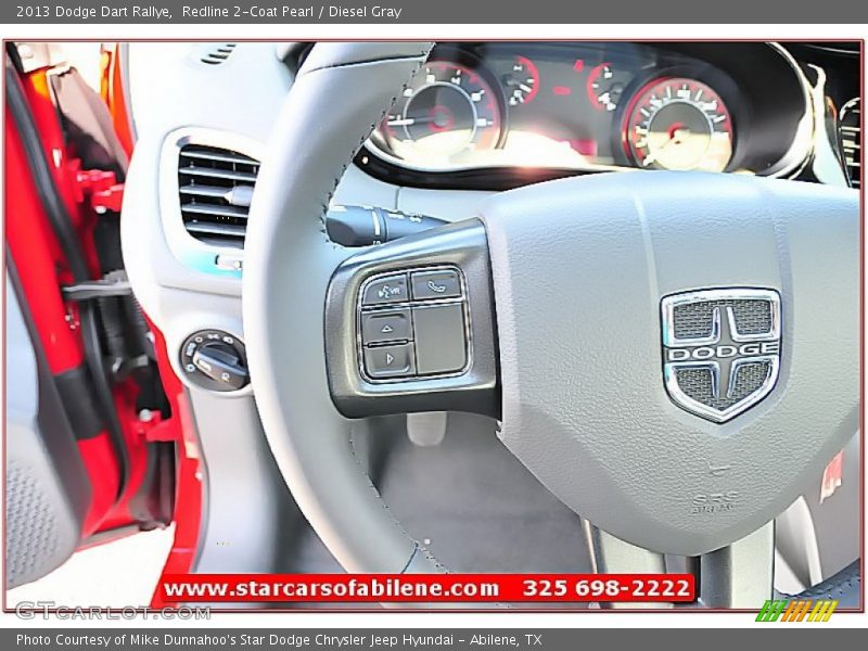 Redline 2-Coat Pearl / Diesel Gray 2013 Dodge Dart Rallye