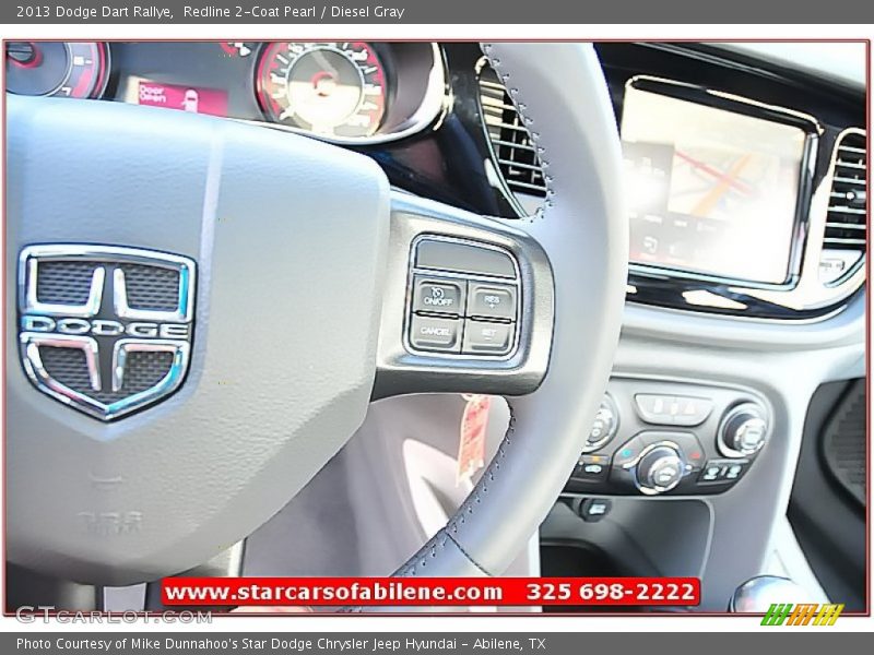 Redline 2-Coat Pearl / Diesel Gray 2013 Dodge Dart Rallye