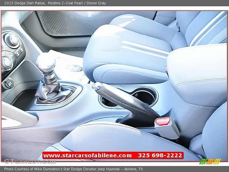 Redline 2-Coat Pearl / Diesel Gray 2013 Dodge Dart Rallye