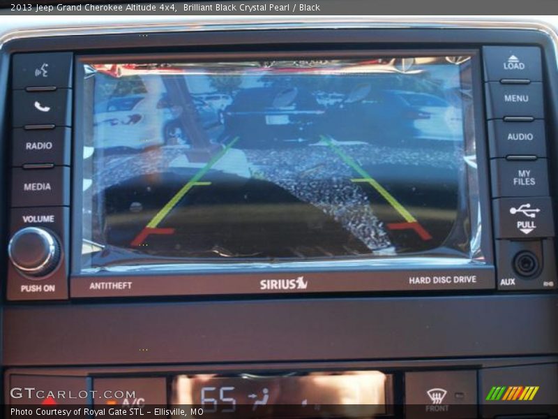 Brilliant Black Crystal Pearl / Black 2013 Jeep Grand Cherokee Altitude 4x4