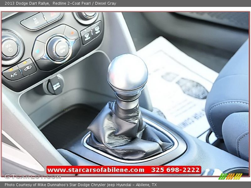 Redline 2-Coat Pearl / Diesel Gray 2013 Dodge Dart Rallye