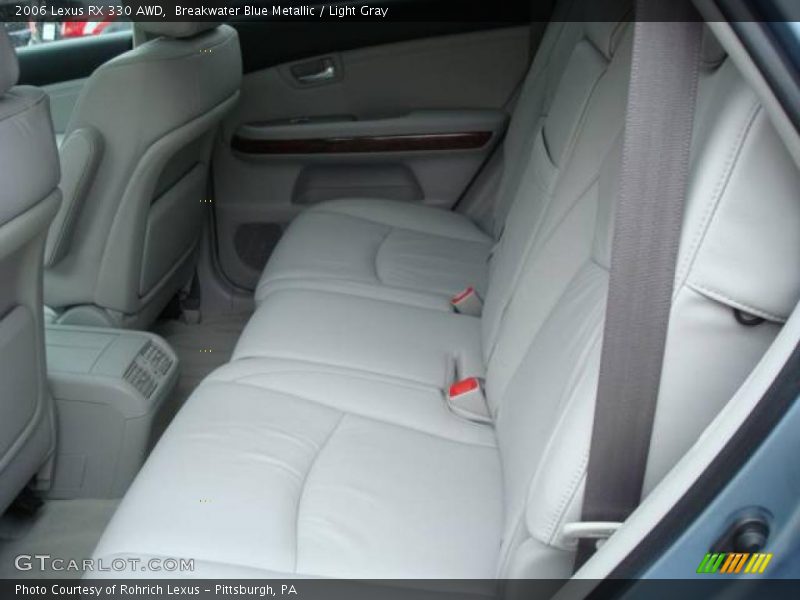 Breakwater Blue Metallic / Light Gray 2006 Lexus RX 330 AWD