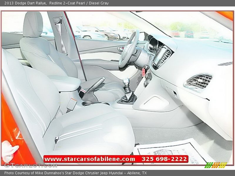 Redline 2-Coat Pearl / Diesel Gray 2013 Dodge Dart Rallye