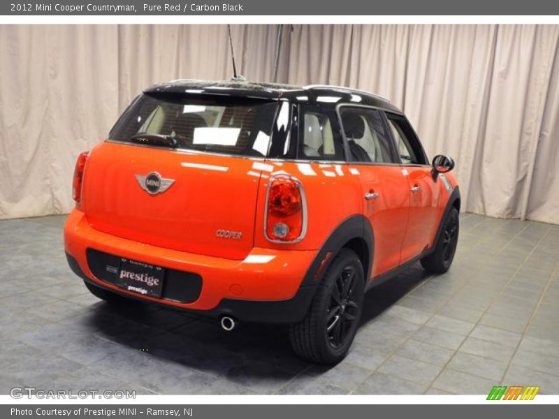 Pure Red / Carbon Black 2012 Mini Cooper Countryman