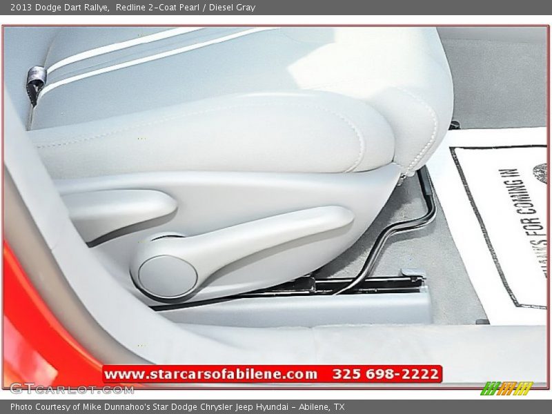Redline 2-Coat Pearl / Diesel Gray 2013 Dodge Dart Rallye