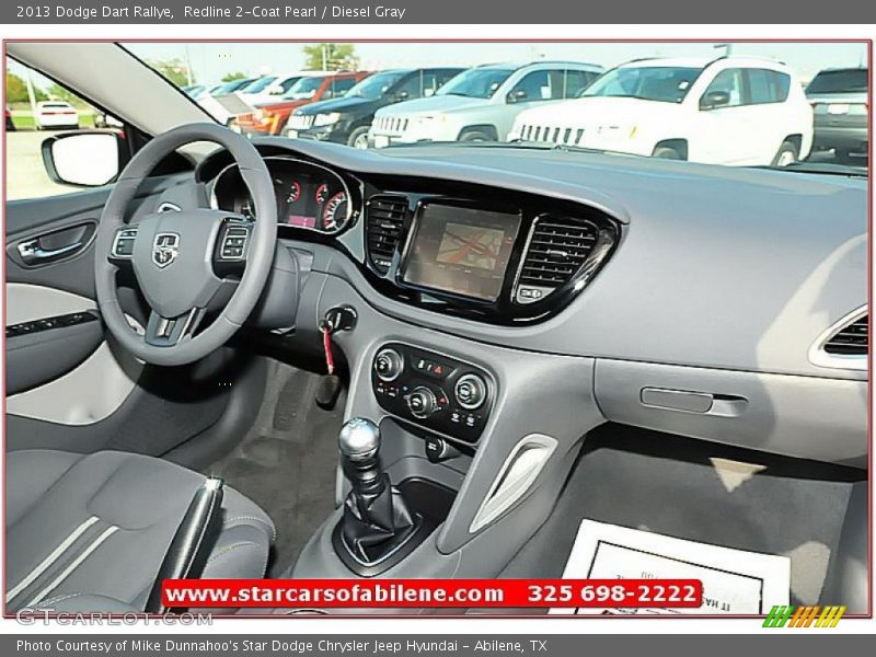 Redline 2-Coat Pearl / Diesel Gray 2013 Dodge Dart Rallye
