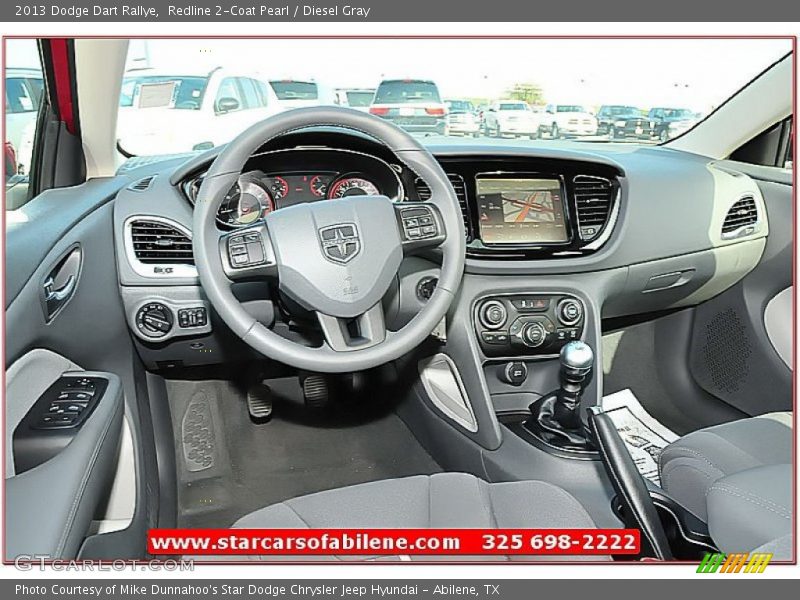 Redline 2-Coat Pearl / Diesel Gray 2013 Dodge Dart Rallye