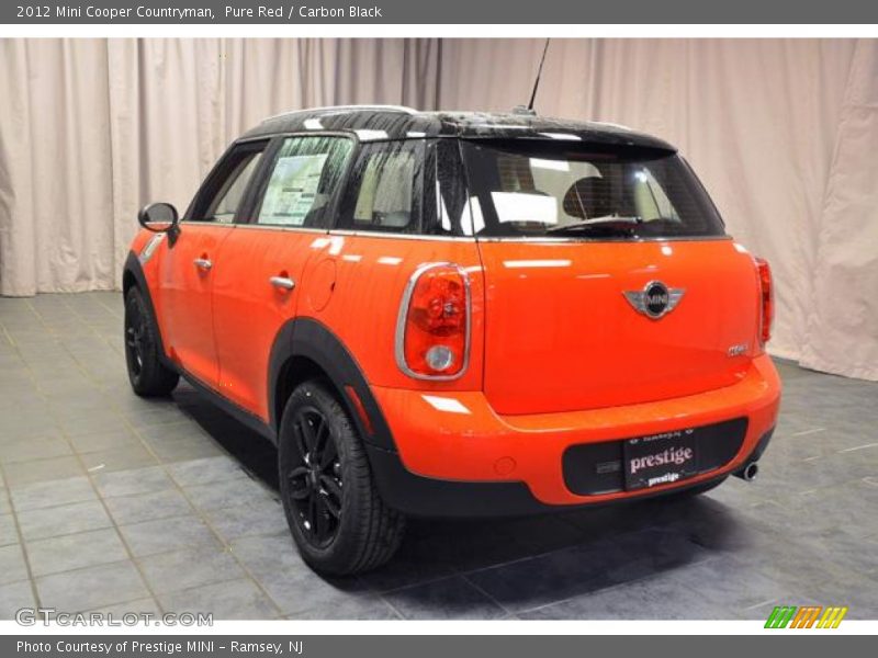 Pure Red / Carbon Black 2012 Mini Cooper Countryman