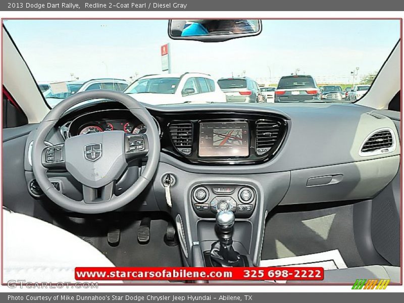 Redline 2-Coat Pearl / Diesel Gray 2013 Dodge Dart Rallye