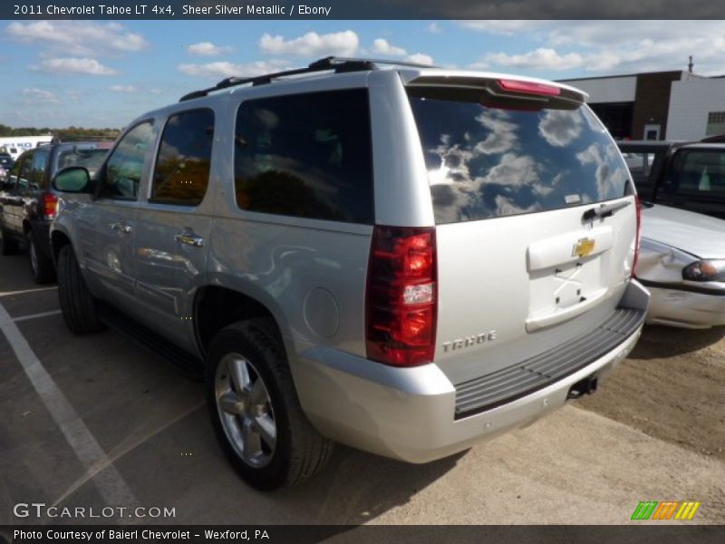 Sheer Silver Metallic / Ebony 2011 Chevrolet Tahoe LT 4x4