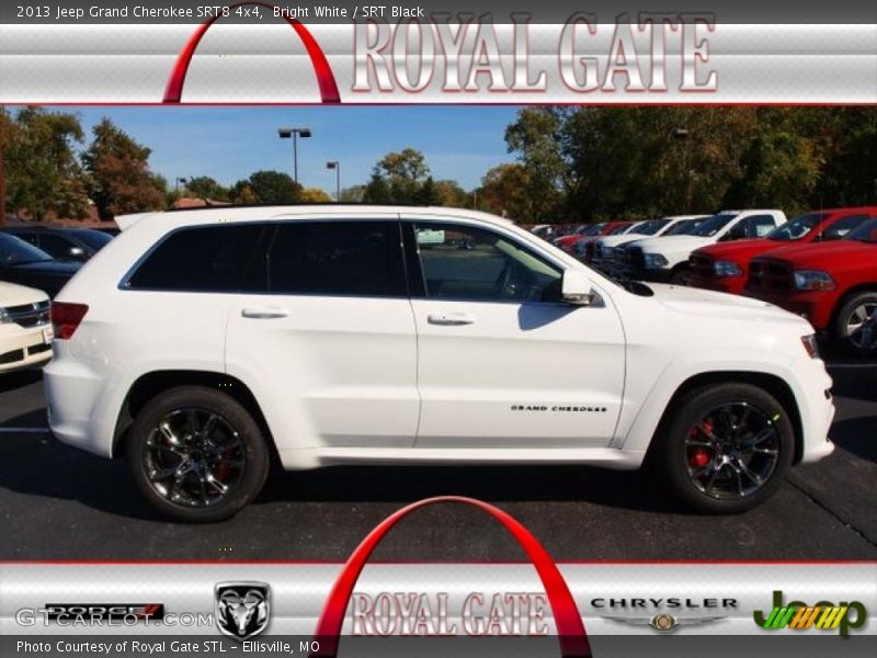 Bright White / SRT Black 2013 Jeep Grand Cherokee SRT8 4x4