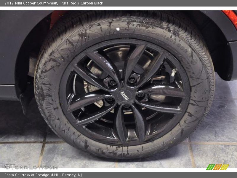 Pure Red / Carbon Black 2012 Mini Cooper Countryman