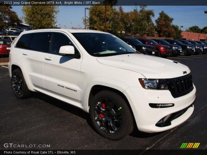 Bright White / SRT Black 2013 Jeep Grand Cherokee SRT8 4x4