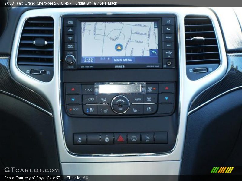 Bright White / SRT Black 2013 Jeep Grand Cherokee SRT8 4x4