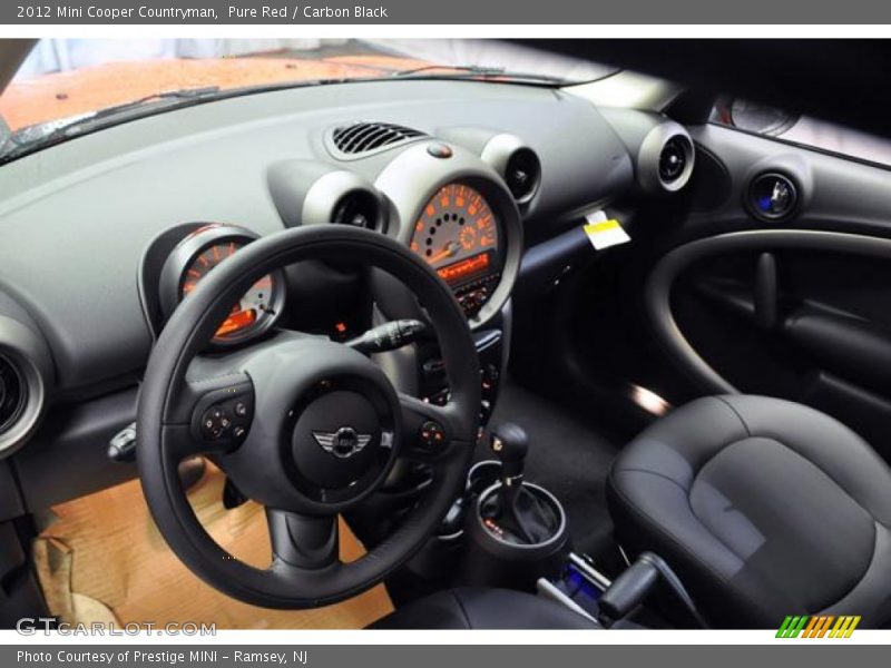 Pure Red / Carbon Black 2012 Mini Cooper Countryman