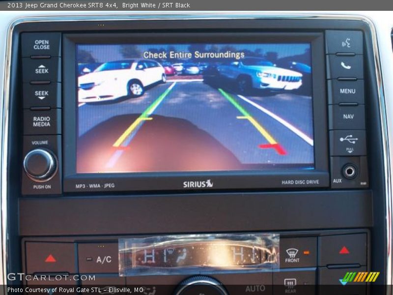 Bright White / SRT Black 2013 Jeep Grand Cherokee SRT8 4x4