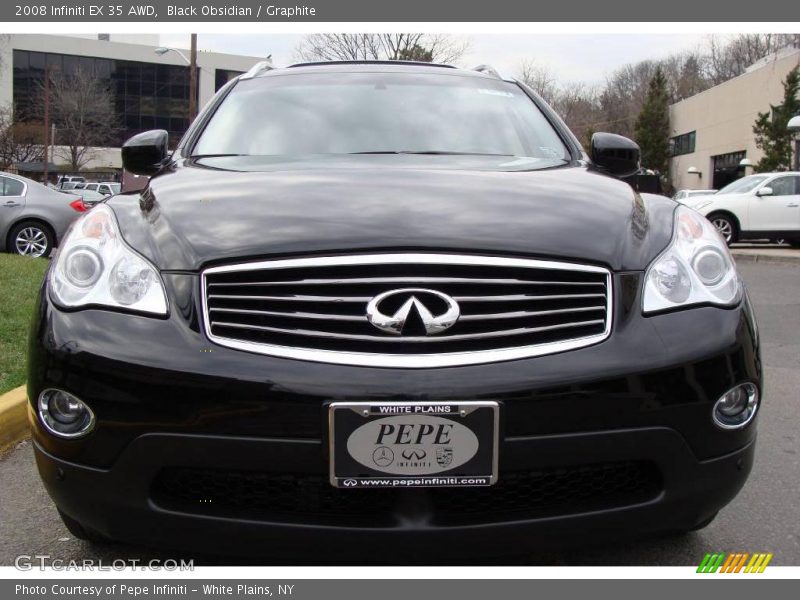 Black Obsidian / Graphite 2008 Infiniti EX 35 AWD