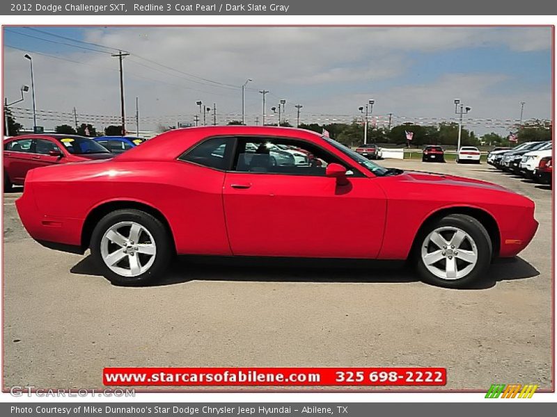 Redline 3 Coat Pearl / Dark Slate Gray 2012 Dodge Challenger SXT