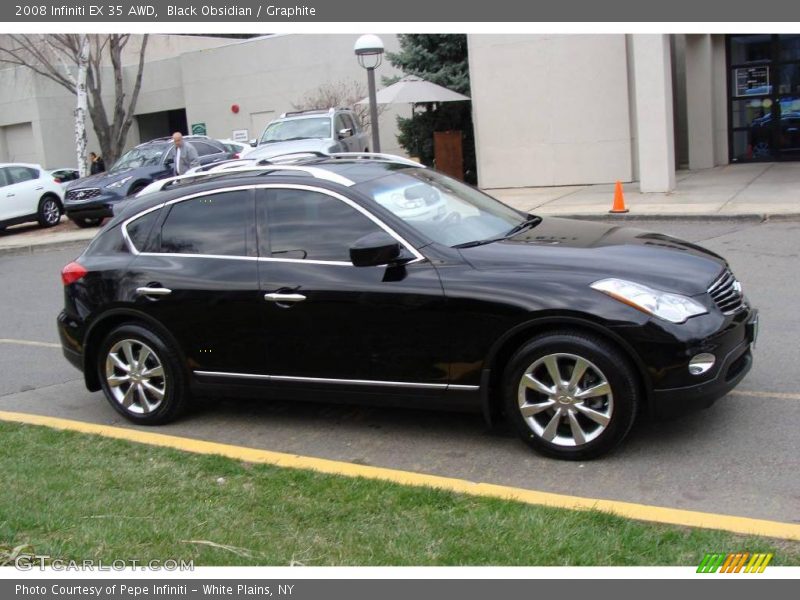 Black Obsidian / Graphite 2008 Infiniti EX 35 AWD
