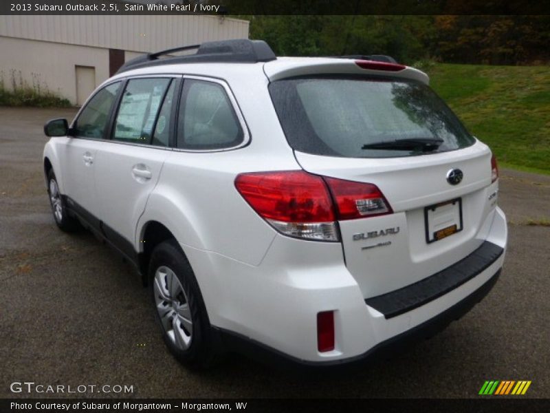 Satin White Pearl / Ivory 2013 Subaru Outback 2.5i