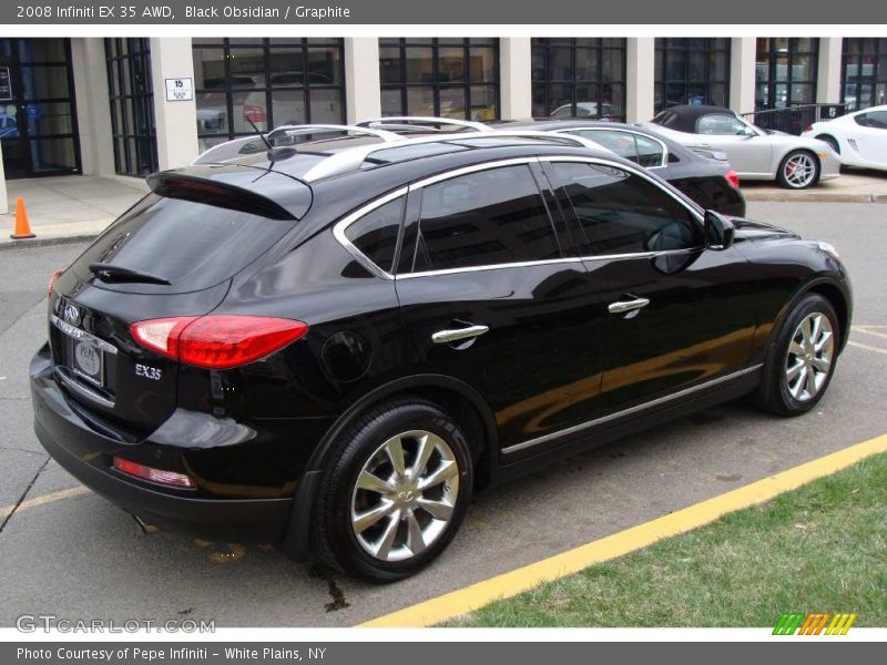 Black Obsidian / Graphite 2008 Infiniti EX 35 AWD