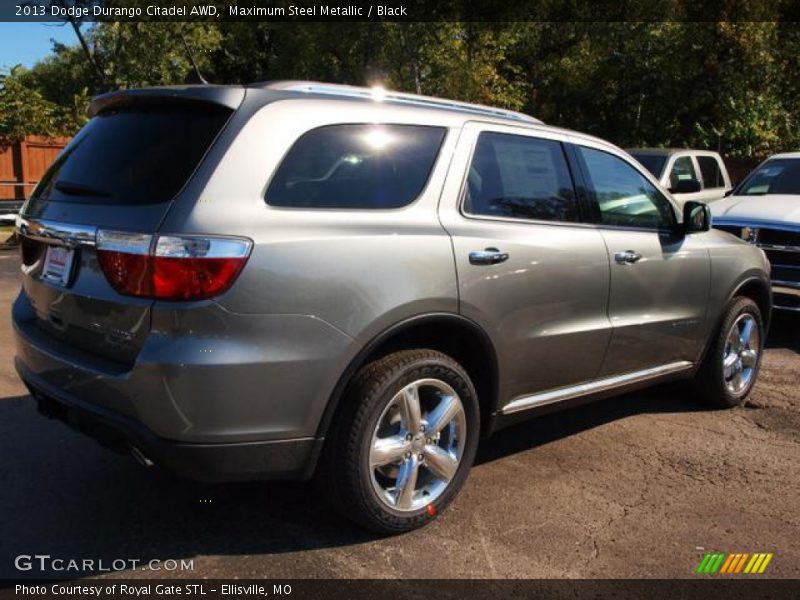 Maximum Steel Metallic / Black 2013 Dodge Durango Citadel AWD