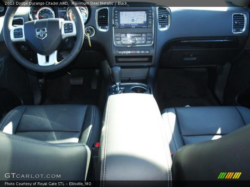 Maximum Steel Metallic / Black 2013 Dodge Durango Citadel AWD