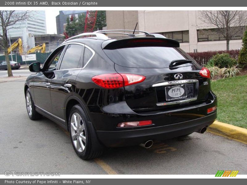 Black Obsidian / Graphite 2008 Infiniti EX 35 AWD