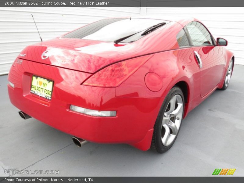 Redline / Frost Leather 2006 Nissan 350Z Touring Coupe