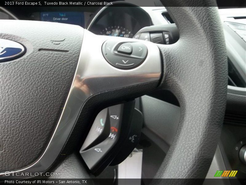 Tuxedo Black Metallic / Charcoal Black 2013 Ford Escape S