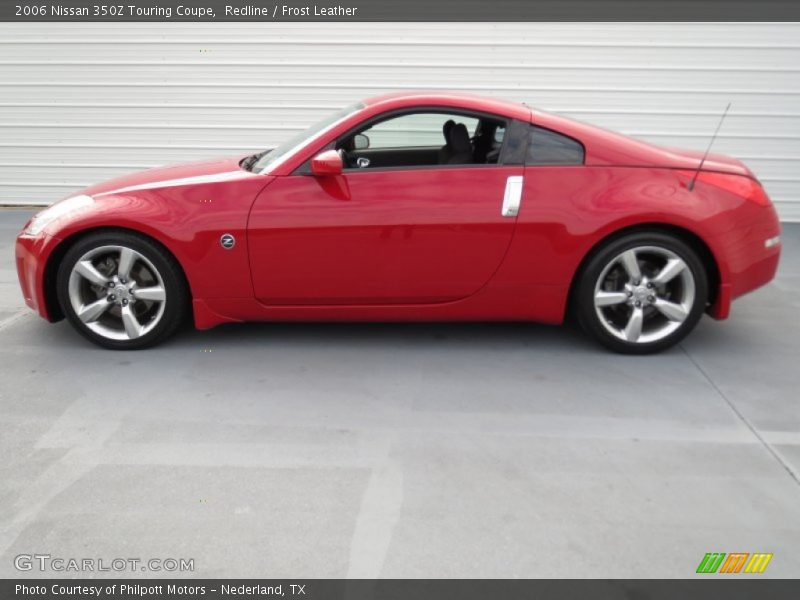 Redline / Frost Leather 2006 Nissan 350Z Touring Coupe