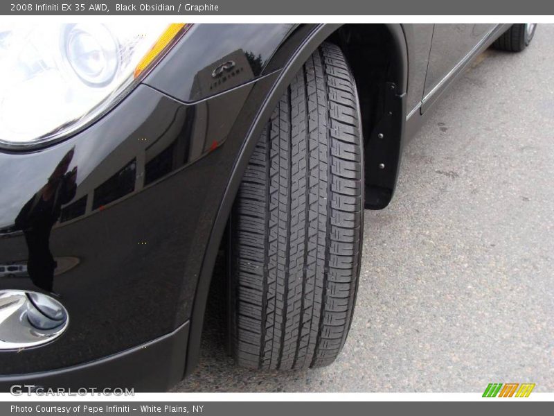 Black Obsidian / Graphite 2008 Infiniti EX 35 AWD