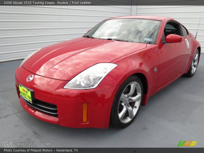 Redline / Frost Leather 2006 Nissan 350Z Touring Coupe