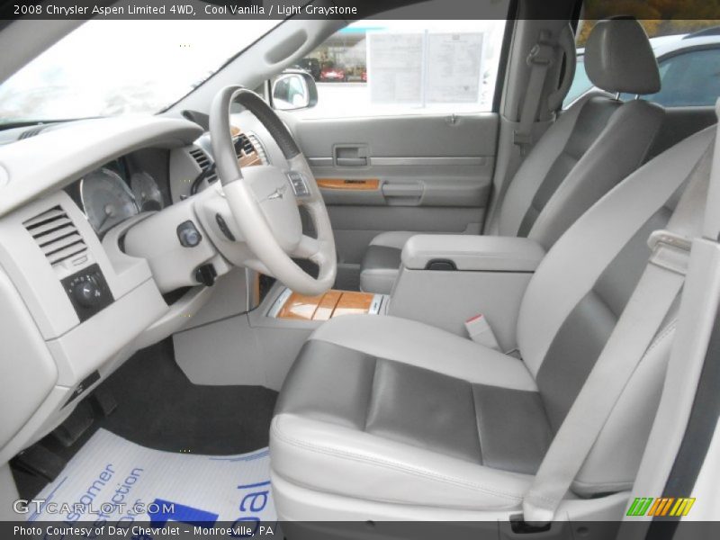 Cool Vanilla / Light Graystone 2008 Chrysler Aspen Limited 4WD