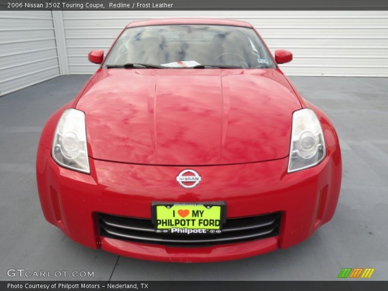 Redline / Frost Leather 2006 Nissan 350Z Touring Coupe