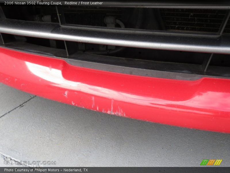 Redline / Frost Leather 2006 Nissan 350Z Touring Coupe