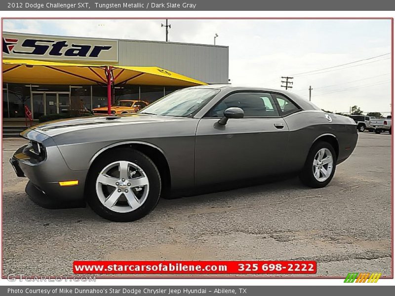 Tungsten Metallic / Dark Slate Gray 2012 Dodge Challenger SXT