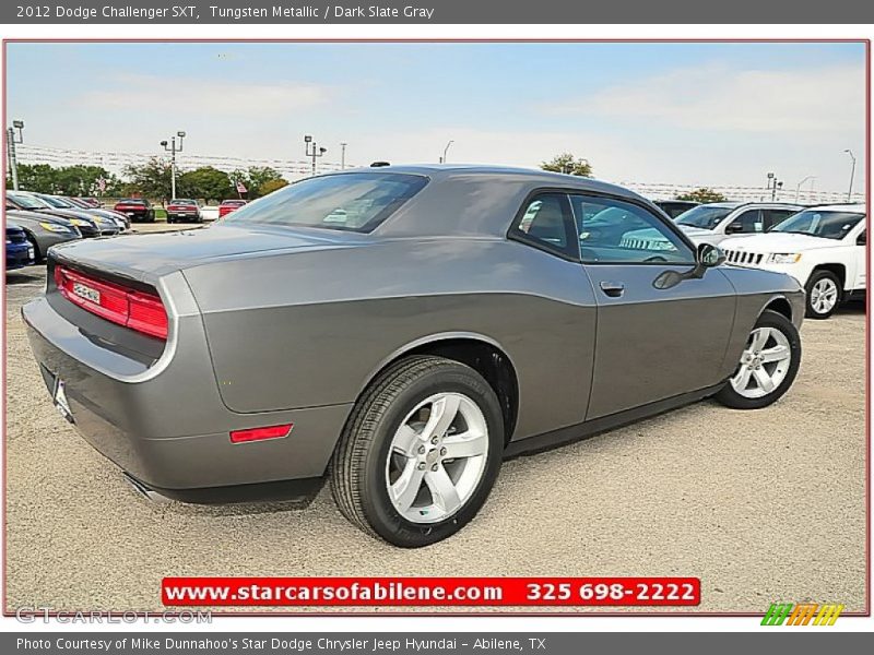 Tungsten Metallic / Dark Slate Gray 2012 Dodge Challenger SXT