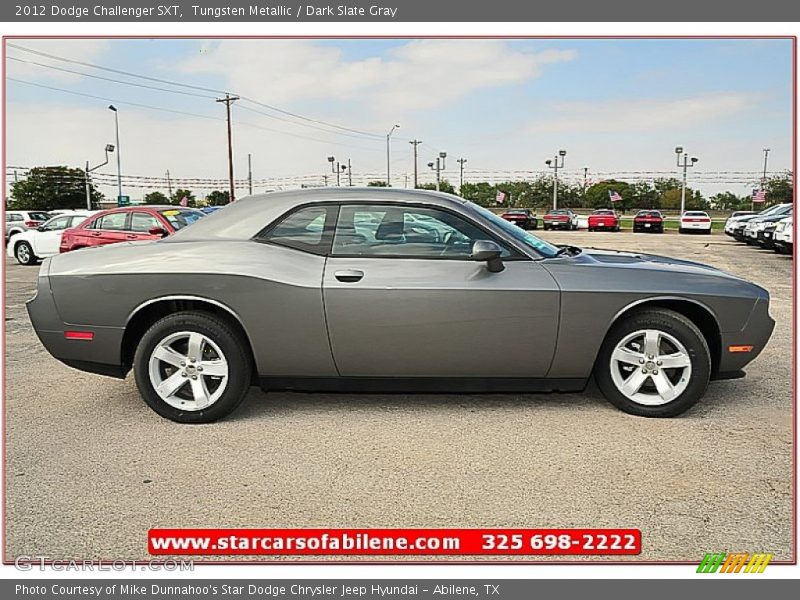 Tungsten Metallic / Dark Slate Gray 2012 Dodge Challenger SXT