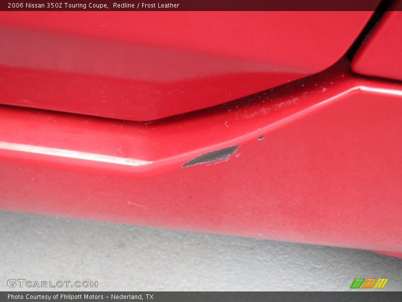Redline / Frost Leather 2006 Nissan 350Z Touring Coupe