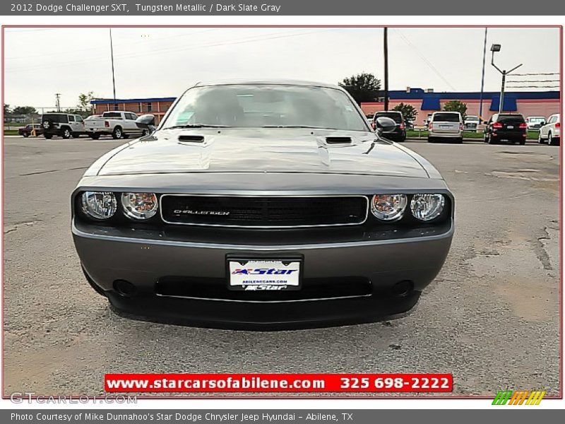 Tungsten Metallic / Dark Slate Gray 2012 Dodge Challenger SXT