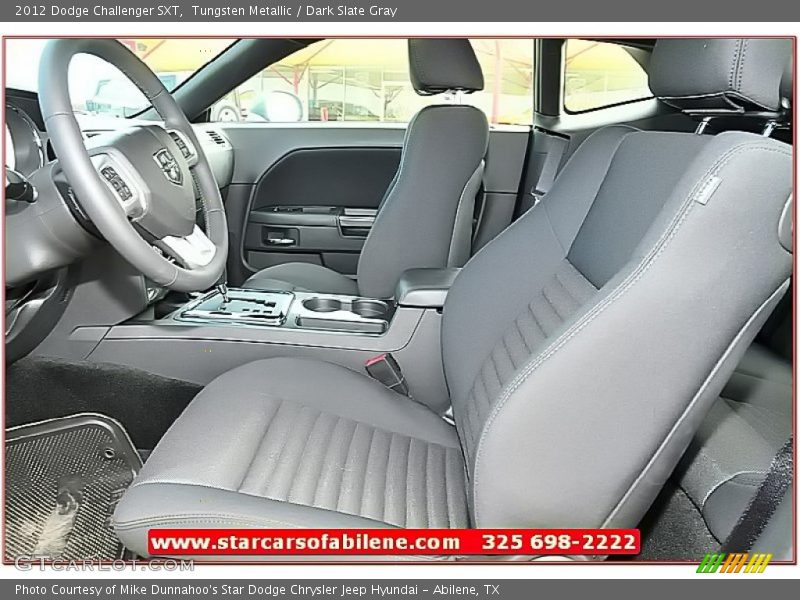 Tungsten Metallic / Dark Slate Gray 2012 Dodge Challenger SXT