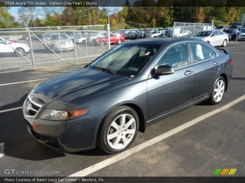 Carbon Gray Pearl / Ebony 2004 Acura TSX Sedan