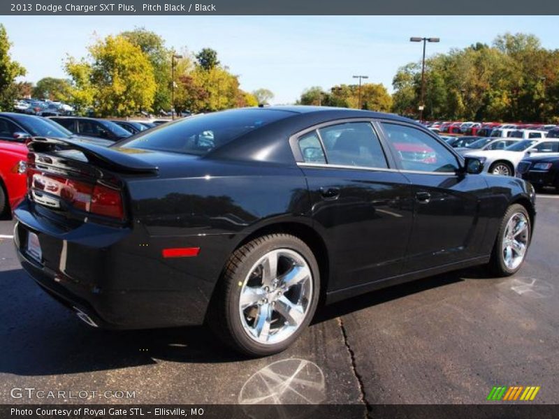 Pitch Black / Black 2013 Dodge Charger SXT Plus