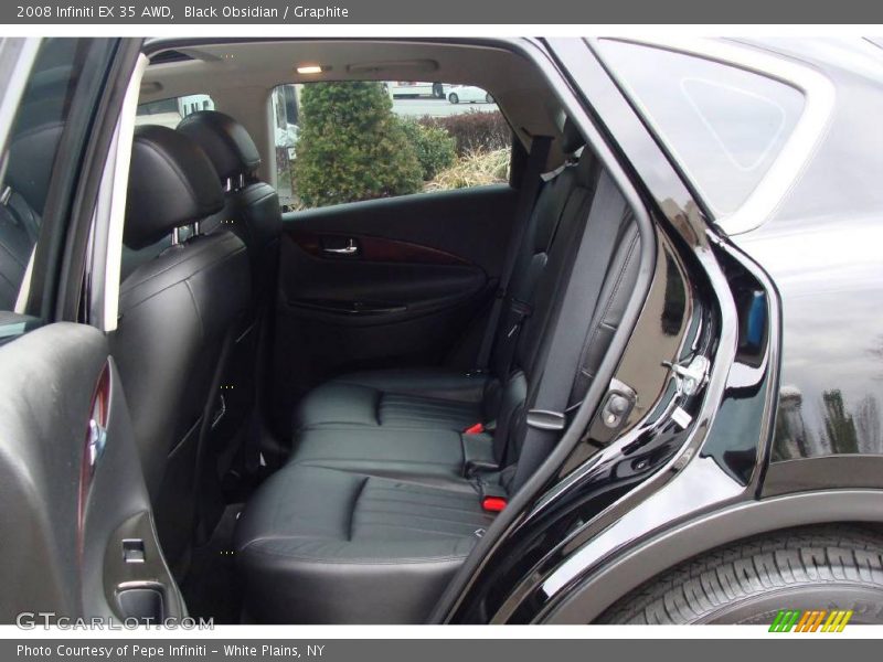 Black Obsidian / Graphite 2008 Infiniti EX 35 AWD